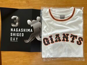 読売ジャイアンツ　長嶋茂雄DAY 復刻デザインTシャツ 