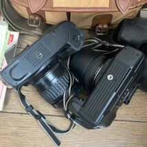 Canon 一眼レフ フィルムカメラ EOS キャノン レトロ EF1 JAPAN 2台　説明書　カバン付_画像9