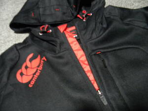 ★即決★カンタベリー（CANTERBURY） D.A.F TEC AIR HOODY フーディ RG76530★黒★XL