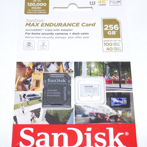 新品 送料無料 256GB 高耐久 SanDisk MAX ENDURANCE microSD サンディスク SDSQQVR-256G-GN6IA micro SD 256 ドラレコ 高 耐久