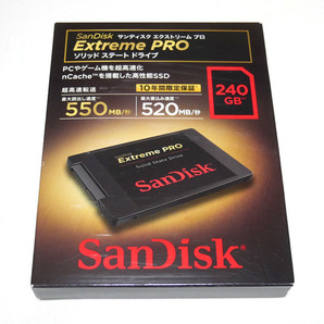 新品 SANDISK SSD Extreme Pro 240GB SDSSDXPS-240G-J25 MLC サンディスク エクストリーム プロ 240