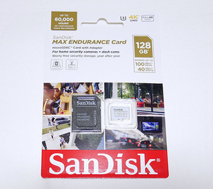  новый товар бесплатная доставка 128GB высокая прочность SanDisk MAX ENDURANCE microSD SanDisk SDSQQVR-128G-GN6IA micro SD 128do RaRe ko высокая прочность 