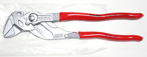 新品 KNIPEX 8603-250 クニペックス プライヤーレンチ クロームメッキ プラスチックコーティング 8603 250 250mm