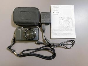 デジタルカメラ　オリンパス　XZ-10 充電器/ケース付き
