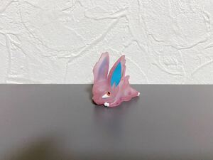 ポケモン指人形　ニドラン　クリア　ポケモンキッズ