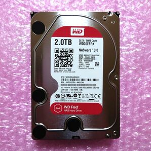 Western Digital WD20EFRX 2TB HDD 使用時間134時間 WD Red