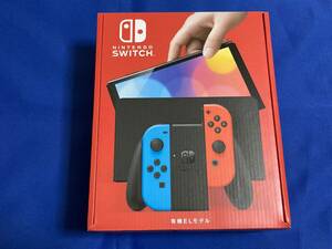 送料無料☆ニンテンドースイッチ 本体 有機ELモデル ネオンブルー ネオンレッド 未開封品