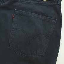 ★00s リーバイス Levis 501 0662 後染め 濃紺 デニム パンツ 33x32 ダークネイビー メンズ アメカジ ジーンズ レギュラー ストレート★_画像7