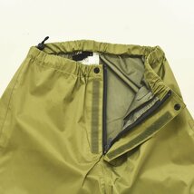 ★日本製 GORE－TEX ノースフェイス THE NORTH FACE レイン ウェア セットアップ 上下 S オリーブ ゴアテックス ゴールドウィン NP－2516★_画像9