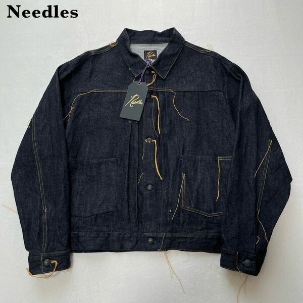 【新品未使用】Needles ニードルス デニムジャケット ジョン万次郎