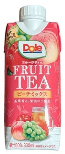  снег печать meg молоко Dole FRUIT TEApi-chi Mix 330ml бумага упаковка ×12 шт. входит ×2 кейс 