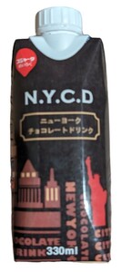  fibre .-ta....N.Y.C.D New York chocolate drink 330ml×24ps.