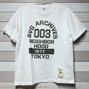 SIZE 3 NEIGHBORHOOD SVG ARCHIVES WHITE TEE SHIRT ネイバーフッド ホワイト Tシャツ