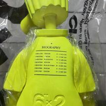 MICHAEL LAU 12INC NYFAT RIP 6 X 2 NEON YELLOW CRAZY SMILES FIGURE TOY マイケルラウ ネオン イエロー 12インチ フィギュア トイ_画像6