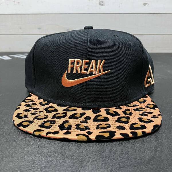 未使用 NIKE GIANNIS PRO CAP QS FREAK SNAPBACK CQ8349-010 ナイキ ヤニス プロ キャップ スナップバック