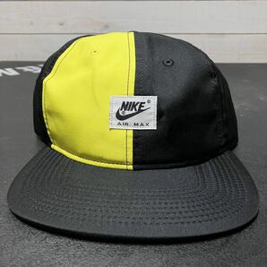 未使用 NIKE AIR MAX UNDEFEATED SNAPBACK CAP YELLOW CW7347-013 ナイキ エア マックス アンディフィーテッド スナップバック キャップ