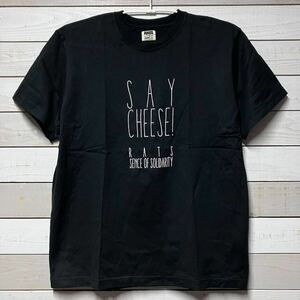 SIZE M RATS TEE SHIRT BLACK ラッツ Tシャツ ブラック