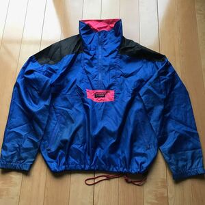 90年代 コロンビア ナイロンジャケット 569-1-305 メンズ L ブルー ブラック ピンク