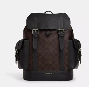 US限定!! 2024ss 日本未発売 COACH Hudson Backpack In Colorblock Signature Canvas ハドソン バックパック CR388　本物をお届け!! 