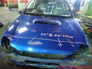 1UPJ-11401060]インプレッサ WRX-STi(GDB)ボンネットフード 中古