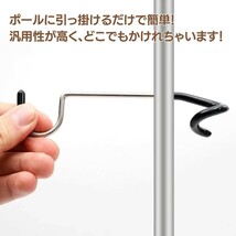 【12個】キャンプ用品 ランタンフック 12個セット 滑り止め ハンガー アイアン ステンレス キャンプスタンド 耐熱 無骨_画像2