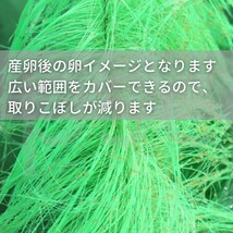 【1個セット】鯉 養殖 産卵床 産卵用 魚 繁殖ブラシ 1個セット 錦鯉 隠れ場 生体観察 水槽 アクアリウム コイ 隔離 安心 安全 飼育 _画像6