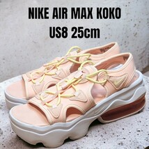 2 点セット ①NIKE AIR MAX KOKO 25cm ナイキ エアマックスココ ②NIKE ナイキ キャニオンサンダル 25cm ブラック _画像1