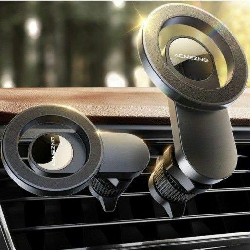 【史上最強の磁力&強化型金属フック】 車用品 スマホ全機種対応 スマホホルダー スマホスタンド 車 マグネット