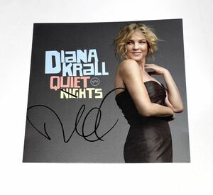 ダイアナ・クラール / Diana Krall 直筆サイン入りCD 2024 来日公演