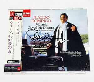 三大テノール プラシド・ドミンゴ / PLACIDO DOMINGO 直筆サイン入りCD オマケ付き 2024 来日公演