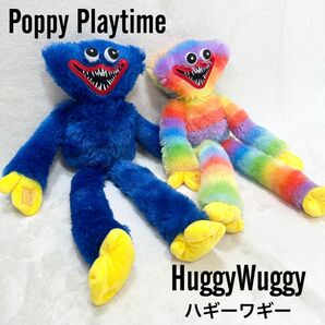 【美品】 Poppy Playtime HuggyWuggy ハギーワギー ぬいぐるみ 2体セット