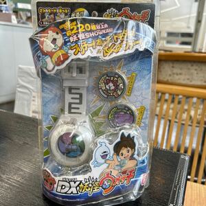 妖怪ウォッチ 新品 未開封 DX 妖怪ウォッチ 妖怪メダル2枚付属 ジバニャン メダル ドンヨリーヌ メダル