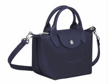 【新品】ロンシャン LONGCHAMP ル プリアージュ ネオ トップハンドルバッグ XS ネイビー_画像2