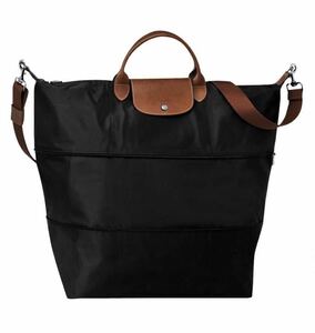 [ new goods ] Long Champ Boston bag 1911 089 001ru*p rear -juLE PLIAGE TRAVEL BAG black 