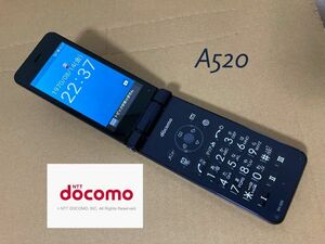 美品 P520 ドコモ AQUOS ケータイ SH-02K simフリー ガラホ ガラケー アクオス 4G VoLTE カメラレス