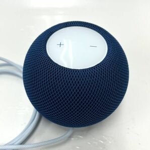 【美品】Apple HomePod mini MJ2C3J/A アップル ホームポッドミニ スマートスピーカー ブルー 動作確認済 オーディオ機器 DC0の画像3