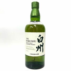 【未開栓】SUNTORY サントリー HAKUSHU 白州 シングルモルト NV ノンヴィンテージ ジャパニーズウイスキー 古酒 700ml 43% DI0