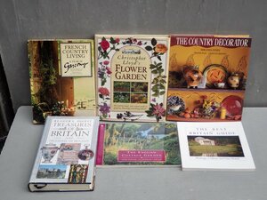 まとめ売り!!【洋書/写真集】イギリスなどのガーデニングやカントリーもの 〈まとめて6冊セット〉◆FLOWER GARDEN/TREASURES OF BRITAIN/他