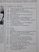 【洋書/女性ファッション誌】VOGUE 1965年10月◆ロマン・ポランスキー「袋小路」/美容_画像3