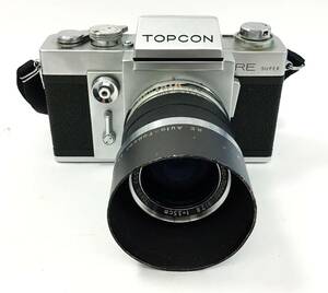 TOPCON RE SUPER カメラ ボディ レンズ 1:2.8 f=3.5㎝ Tokyo Kogaku Japan フィルムカメラ 日本製 トプコン 東京光学