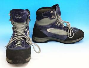 montbell ツオロミー ブーツ 28.5cm ネイビー ハイカット トレッキング シューズ 登山靴 1129467 TRAIL GRIPPER GORE-TEX メンズ モンベル