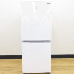 SHARP シャープ 冷蔵庫 152L 2ドア SJ-15E8-KW ホワイト 2021年製 一人暮らし 洗浄・除菌済み