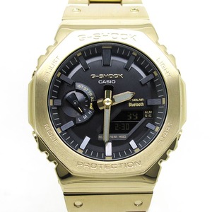 CASIO カシオ 腕時計 G-SHOCK GM-B2100GD-9AJF フルメタル ソーラー 美品
