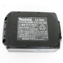 makita マキタ 18V 3.0Ah Li-ionバッテリ 残量表示付 充電回数545回 BL1830B A-60442 中古_画像4