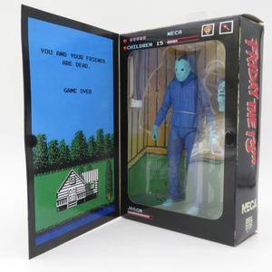 NECA FRIDAY THE 13th NES version Friday the 13th Jayson video game api Alain s series box damage goods neka figure 