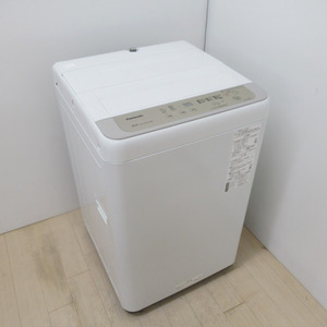 Panasonic パナソニック 全自動電気洗濯機 NA-F50B13 5.0kg 2019年製 シャンパン 簡易乾燥機能付 一人暮らし 洗浄・除菌済み