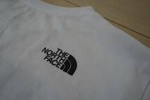 美品ノースフェイスTHE NORTH FACE白半袖Tシャツ サイズ150ホワイト_画像6