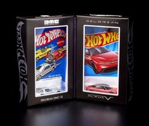 ★Hot Wheels DeLoreanホットウィール デロリアン バック・トゥ・ザ・フューチャーDMC-12 & Alpha5 コレクターセット/Hot Wheels 1/64_画像2