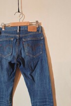 リーバイス LEVI'S 赤耳 ストレッチボーイフレンドスキニーフィットジーンズ スキニージーンズ 23インチ Sサイズ レディース_画像5