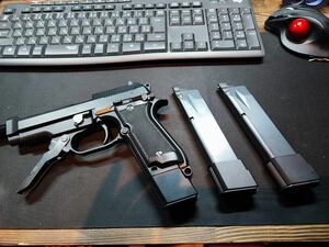 KSC M93R-C 2nd 3バースト化 予備マガジン付き